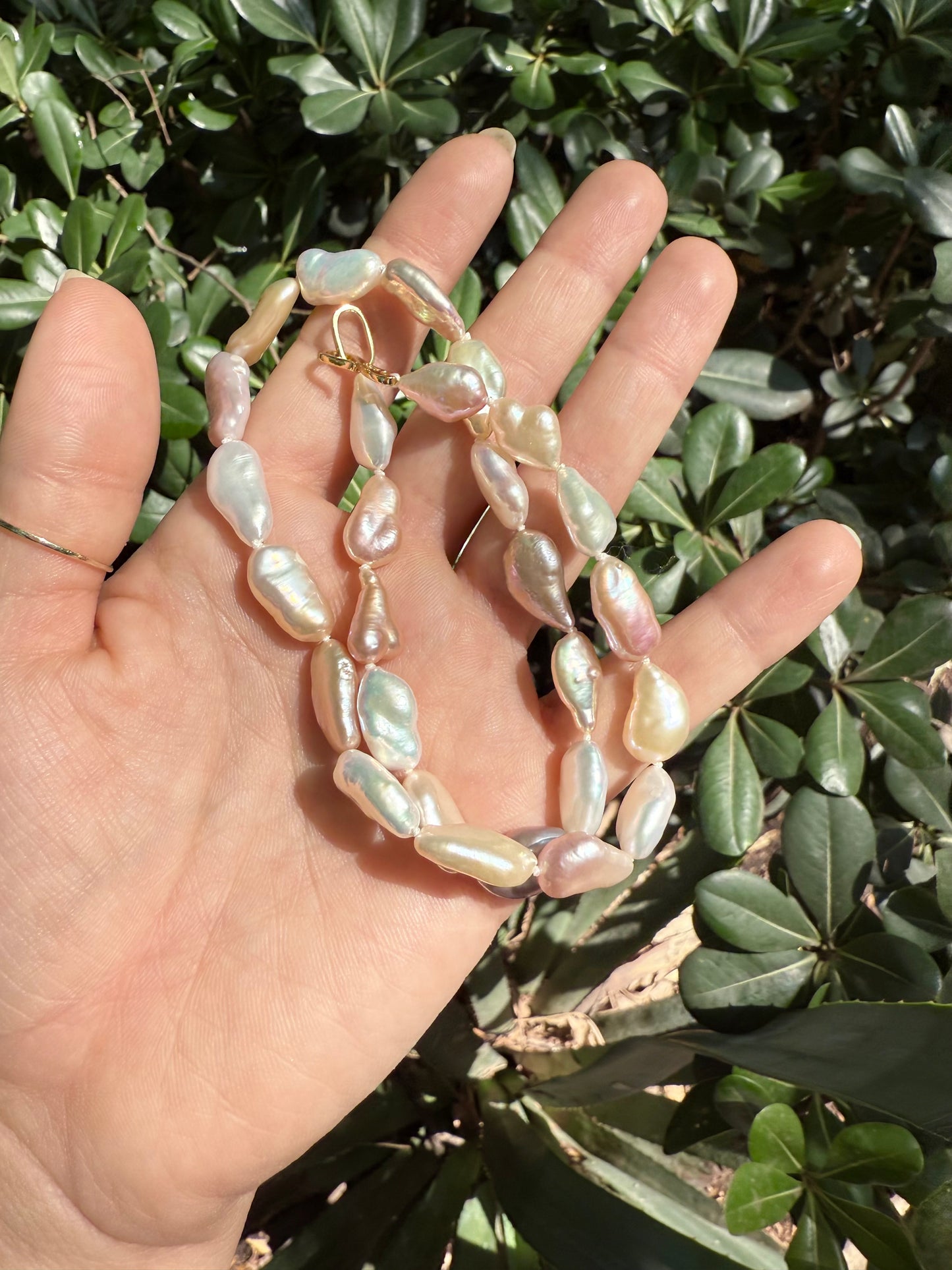 Collar Perlas de colores
