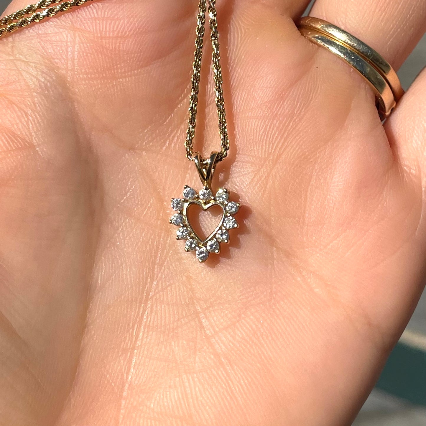 Heart of diamonds