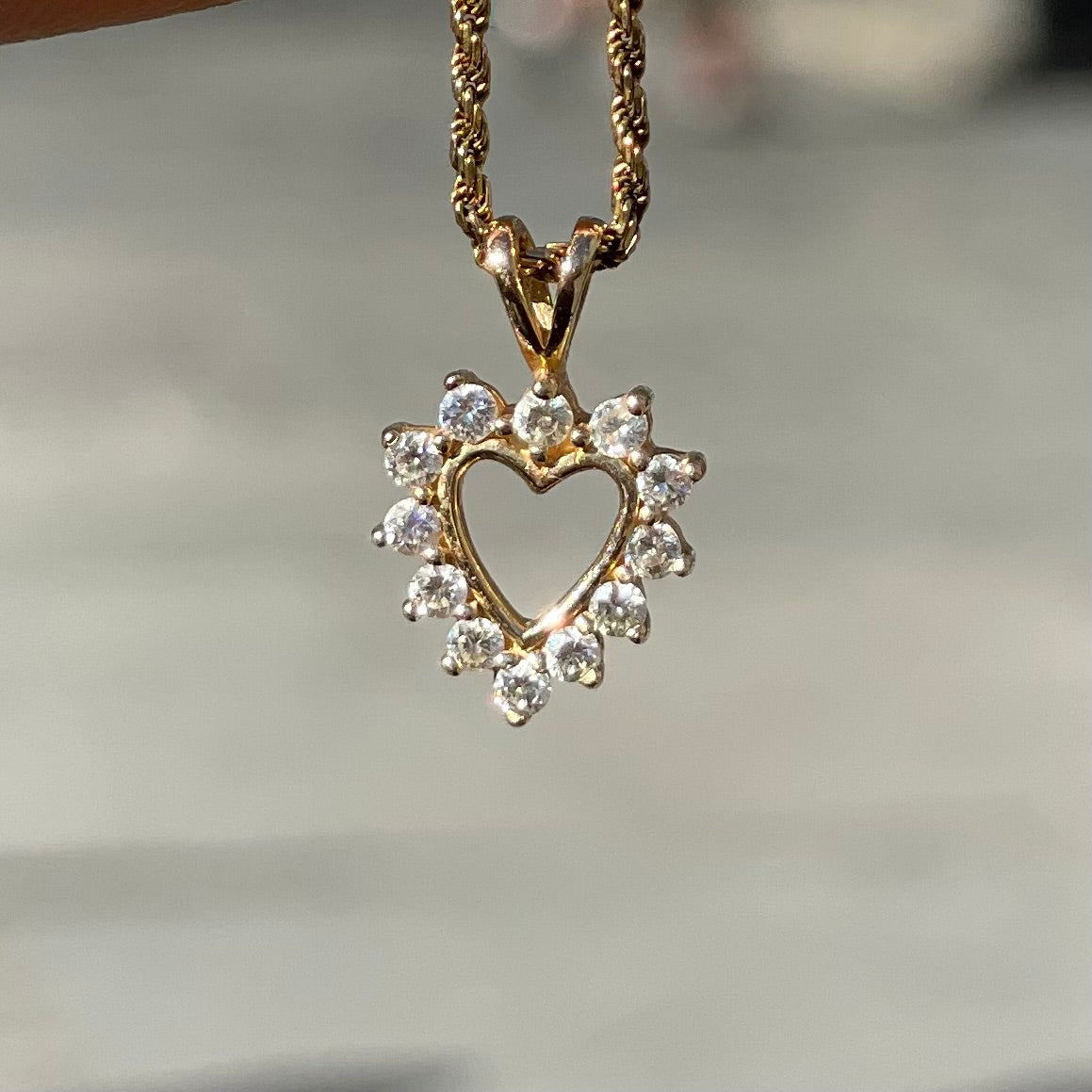 Heart of diamonds