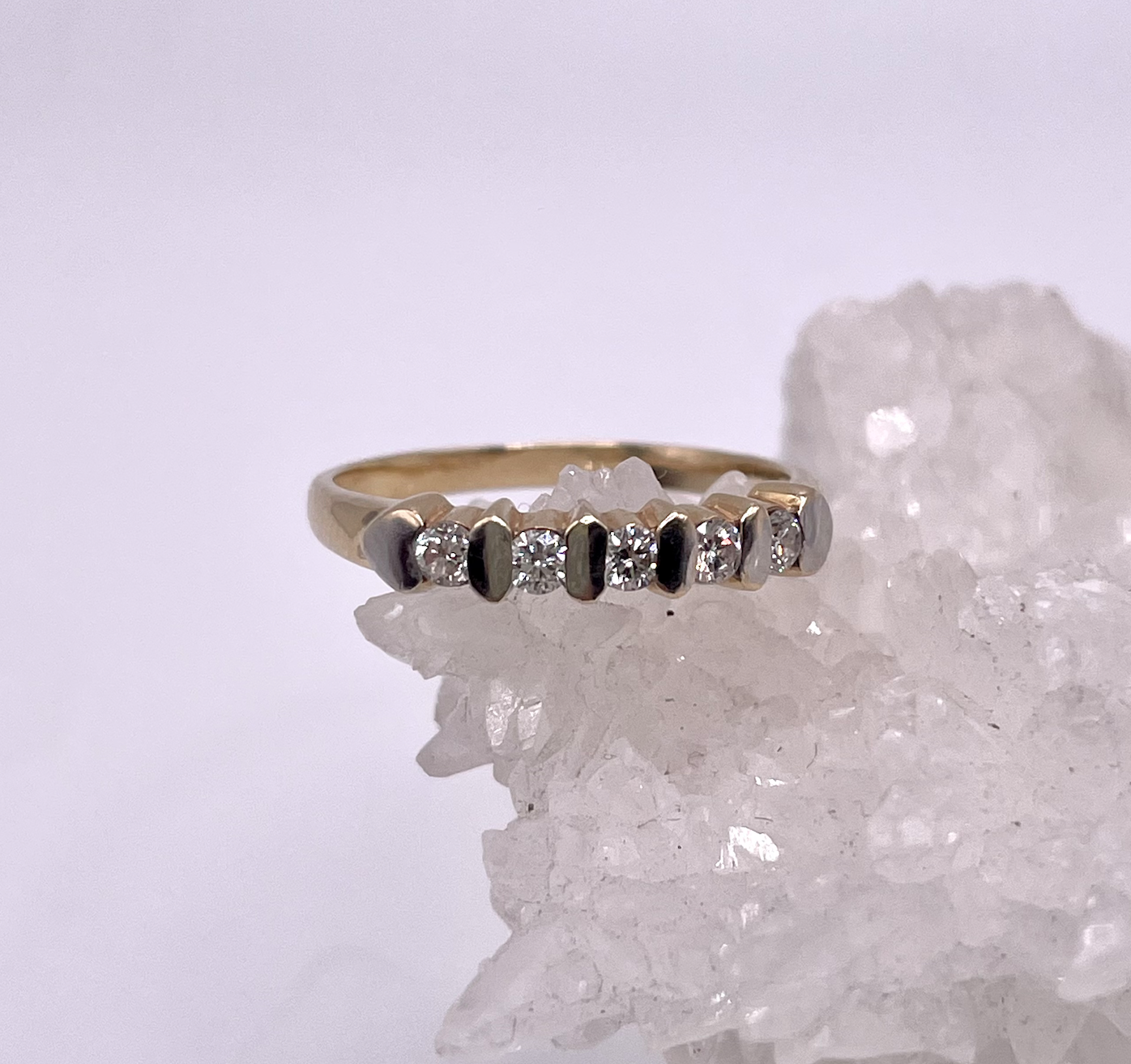 Anillo "Shinny Hearts"