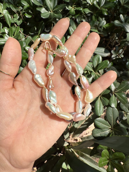 Collar Perlas de colores