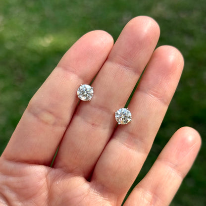 Studs de Diamantes de Laboratorio