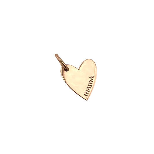 Collar corazón mamá