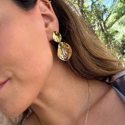 Hanging Petal Earrings (S+M)