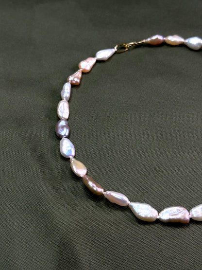 Collar Perlas de colores