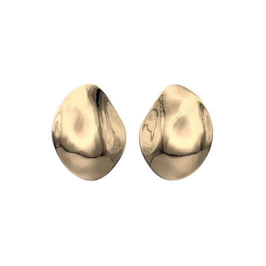 Aretes de pétalos medianos