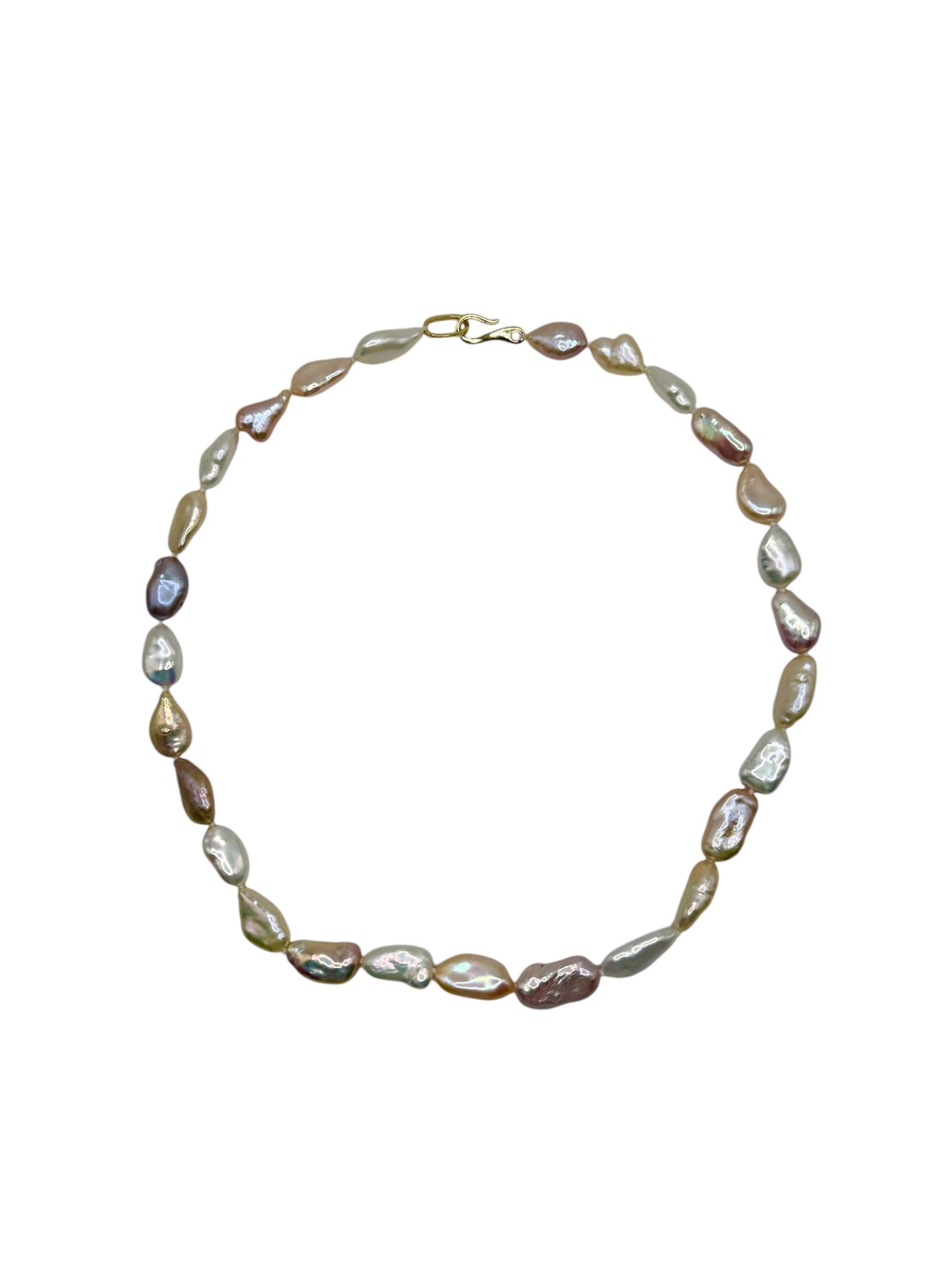 Collar Perlas de colores