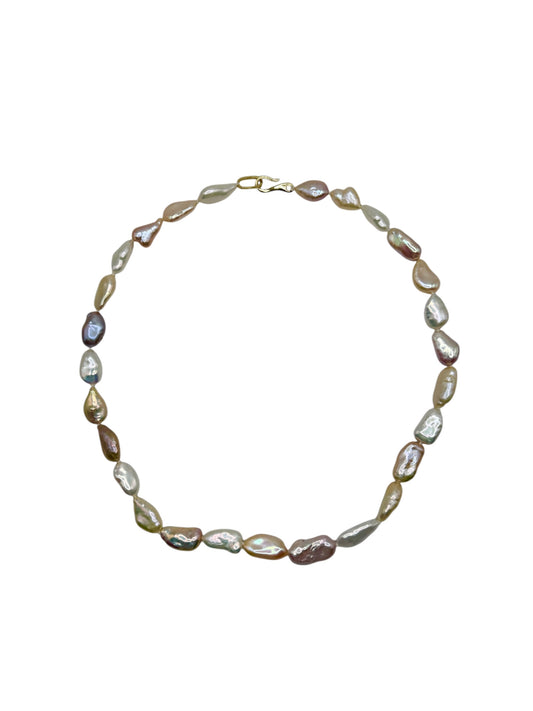 Collar Perlas de colores