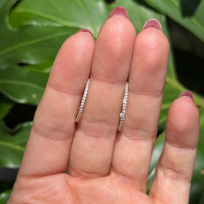 Arracadas de diamantes