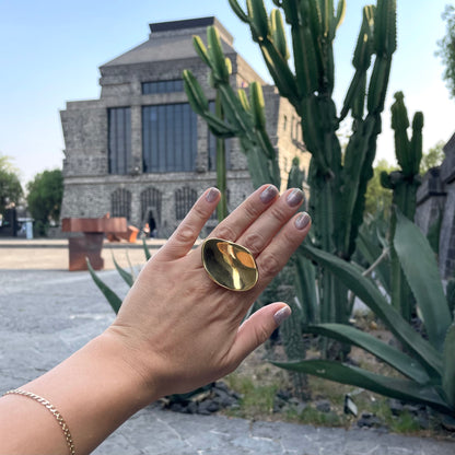 large petal ring